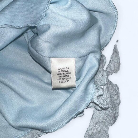 Light Blue Atelier By Kirious Long Sleeve Top - Picture 4 of 5